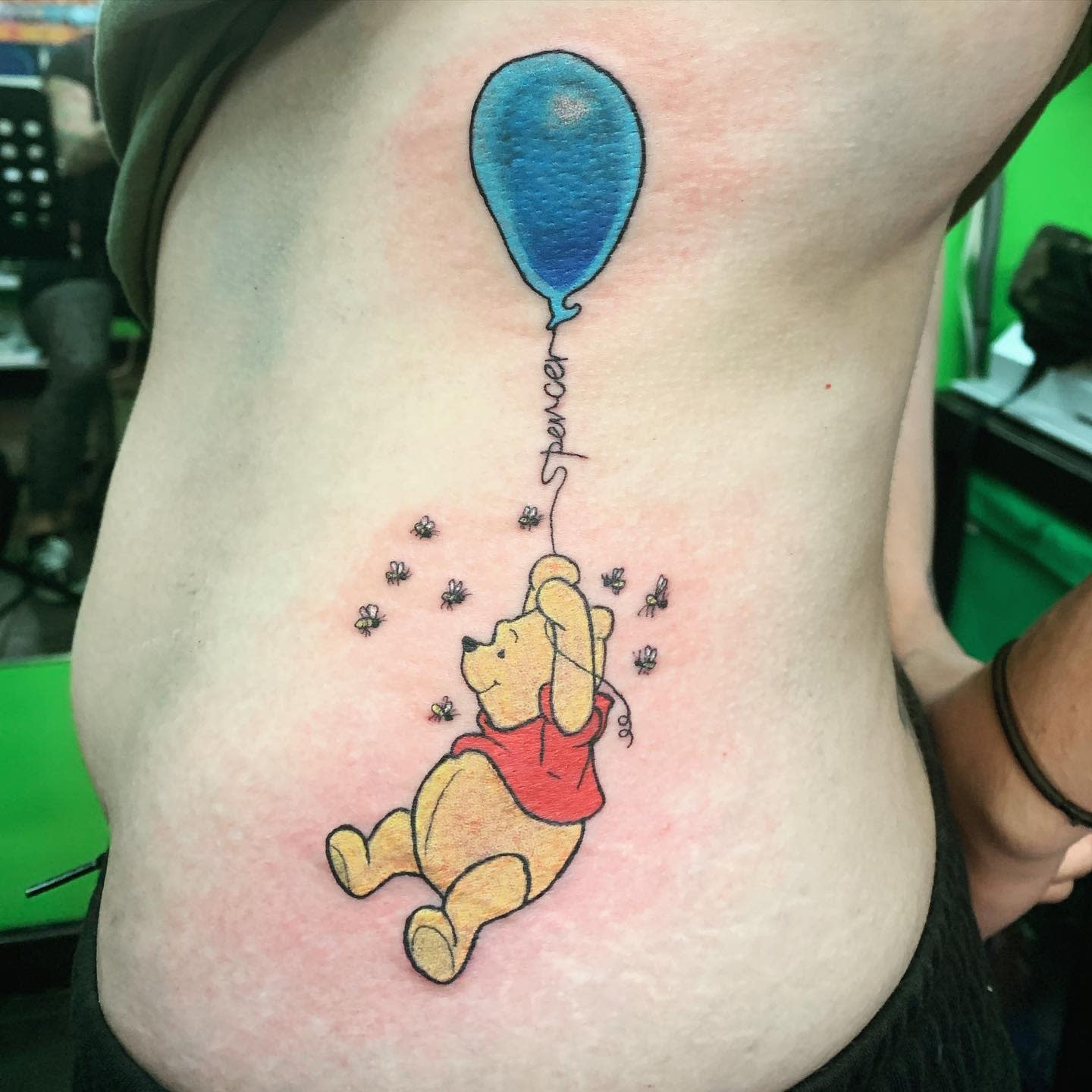 Balloon Winnie the Pooh Tattoo -jackattack101